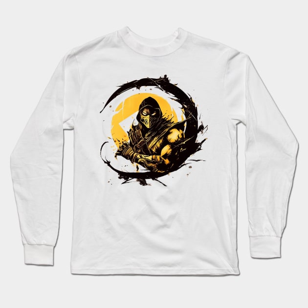 scorpion Long Sleeve T-Shirt by piratesnow